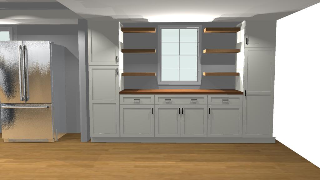 Mudroom Remodel Pantry