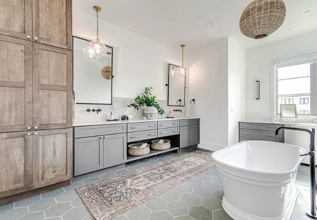 Baltimore Homeowners Are Choosing Coastal Bathroom Cabinetry
