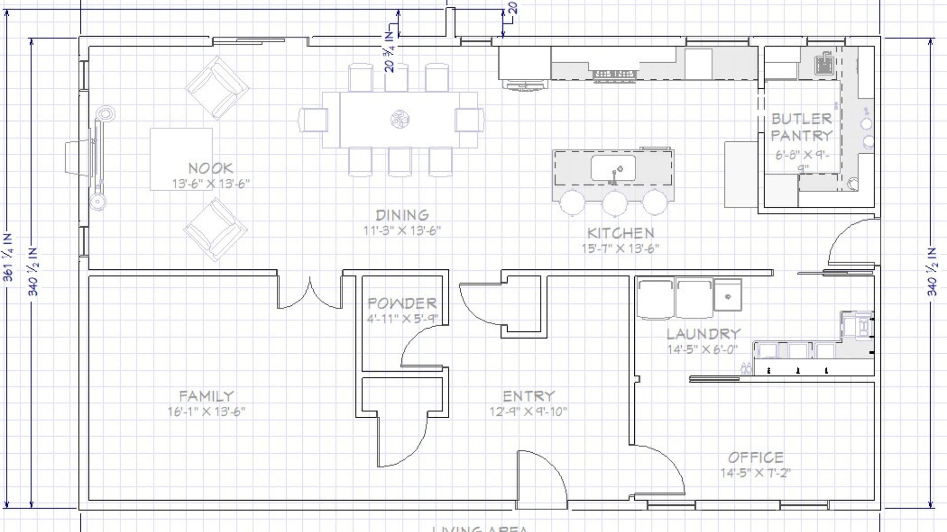 Binder 2D Kitchen Space Plan